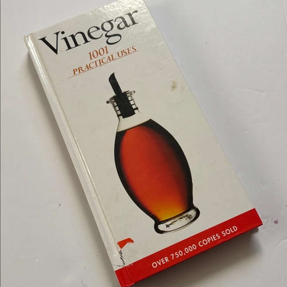 Book | Hardcover Vinegar 1001 Practical Uses | Homemade 1001 Uses Healthy Home